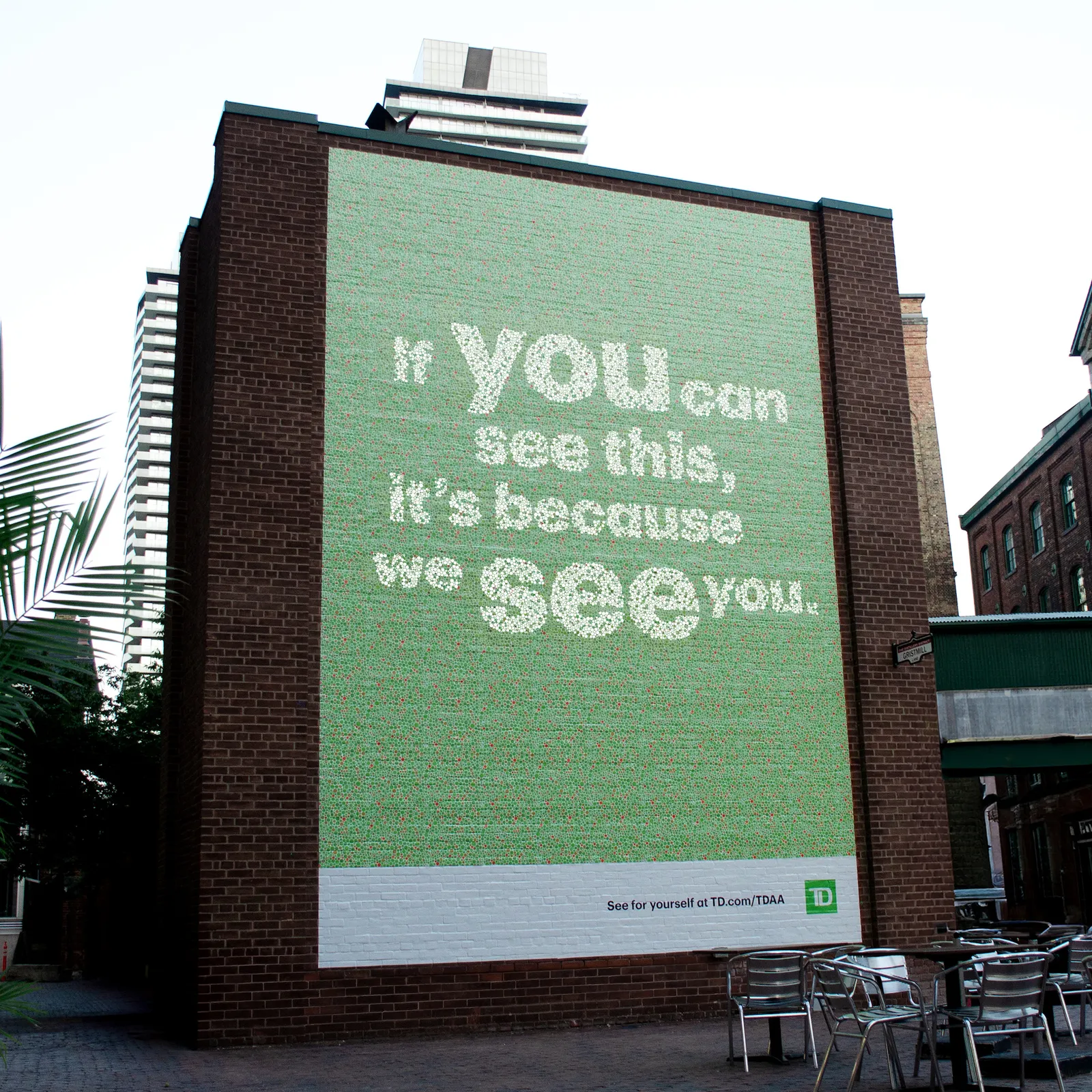 TD Bank's Visible Billboard